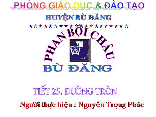 Chương II. §8. Đường tròn