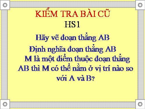 Chương I. §7. Độ dài đoạn thẳng