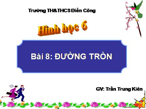 Chương II. §8. Đường tròn