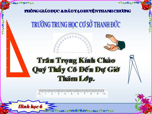 Chương II. §6. Tia phân giác của góc