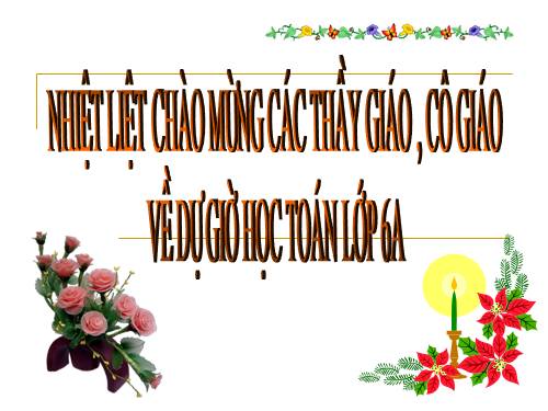 Chương I. §6. Đoạn thẳng