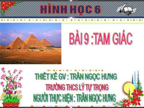 Chương II. §9. Tam giác