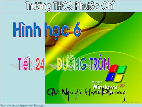 Chương II. §8. Đường tròn