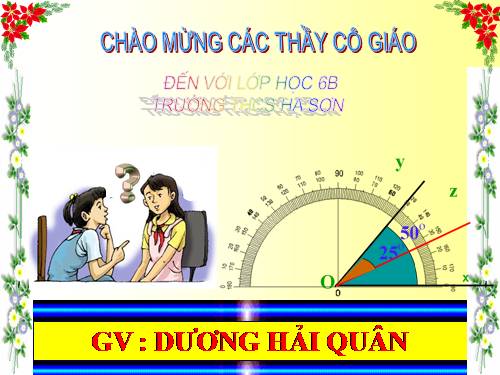 Chương II. §6. Tia phân giác của góc