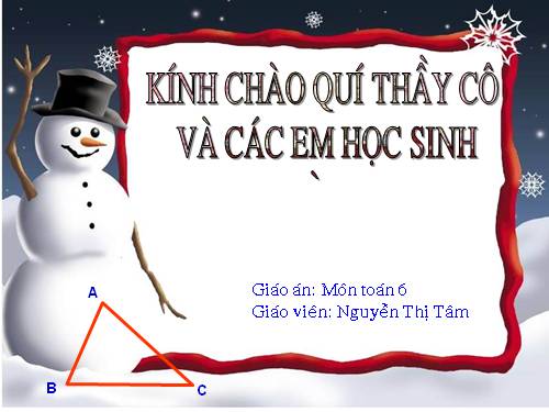 Chương II. §9. Tam giác