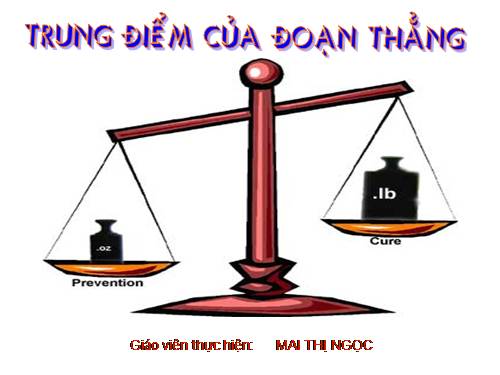 Chương I. §10. Trung điểm của đoạn thẳng