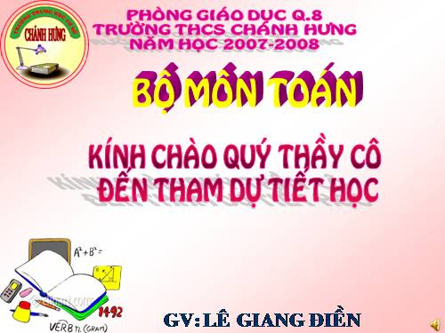 Chương II. §9. Tam giác