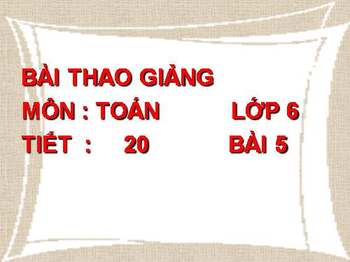 Chương II. §5. Vẽ góc cho biết số đo