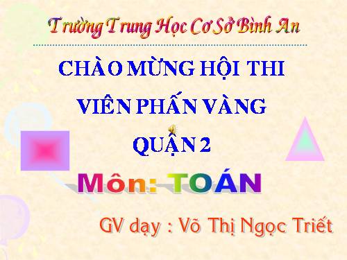 Chương I. §10. Trung điểm của đoạn thẳng