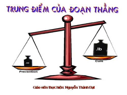 Chương I. §10. Trung điểm của đoạn thẳng