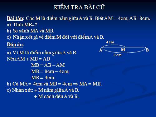 Chương I. §10. Trung điểm của đoạn thẳng