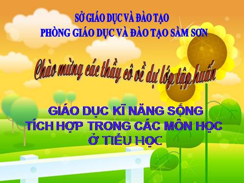 Tập huấn KNS cho HS phổ thông