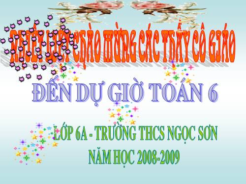 Chương II. §5. Vẽ góc cho biết số đo