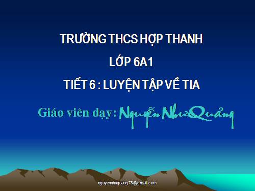 Các bài Luyện tập