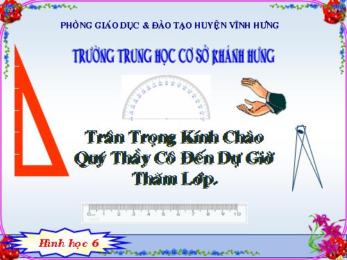 Chương II. §6. Tia phân giác của góc