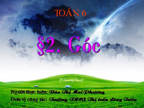 Chương II. §2. Góc