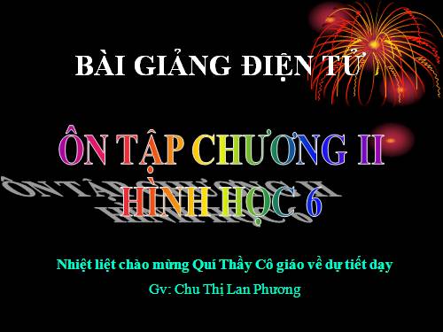 Ôn tập Chương II. Góc