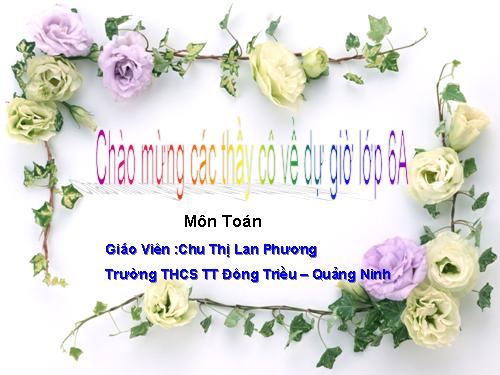 Chương I. §10. Trung điểm của đoạn thẳng