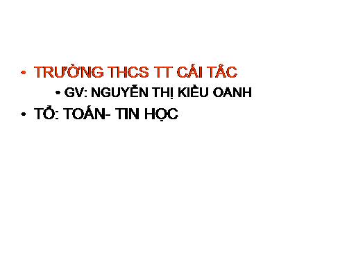 Chương I. §9. Vẽ đoạn thẳng cho biết độ dài