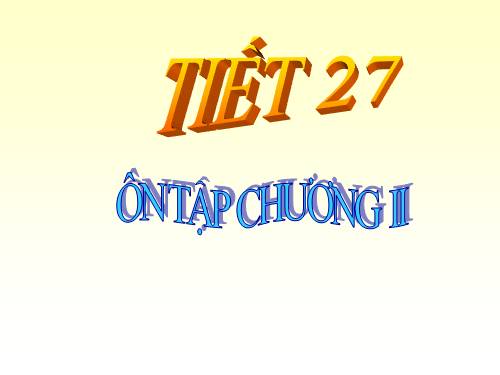 Ôn tập Chương II. Góc