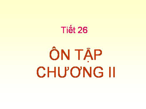 Ôn tập Chương II. Góc