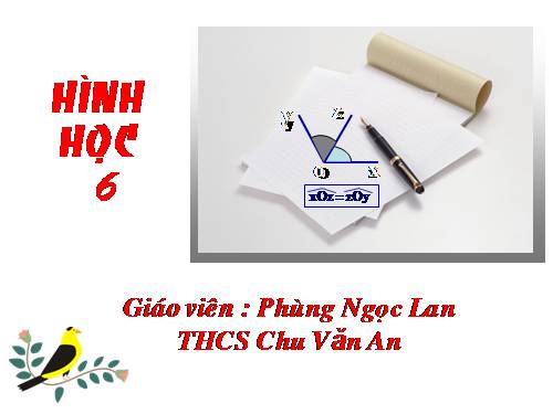 Chương II. §6. Tia phân giác của góc