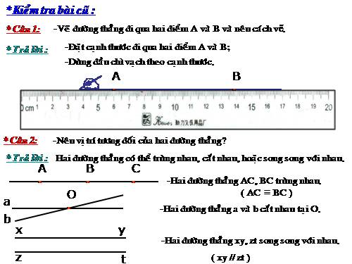 Chương I. §5. Tia