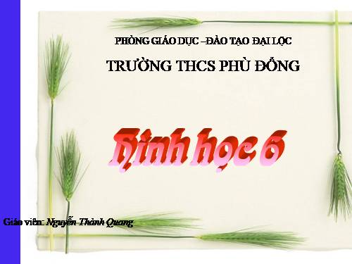 Chương II. §1. Nửa mặt phẳng