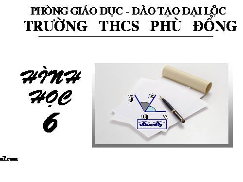 Chương II. §6. Tia phân giác của góc