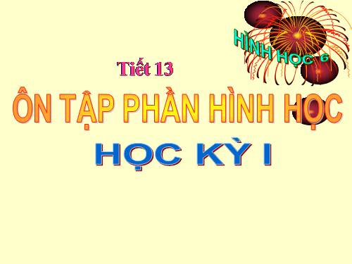 Ôn tập Chương I. Đoạn thẳng