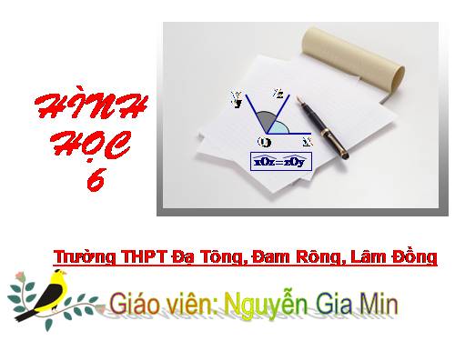 Chương II. §6. Tia phân giác của góc