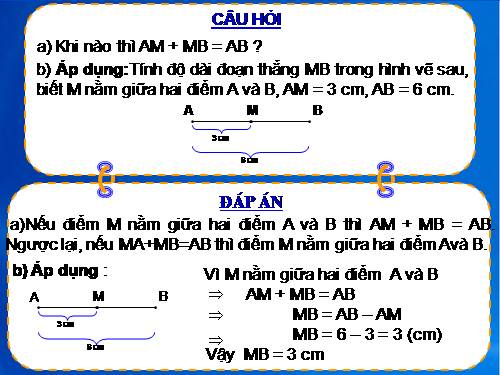 Chương I. §10. Trung điểm của đoạn thẳng