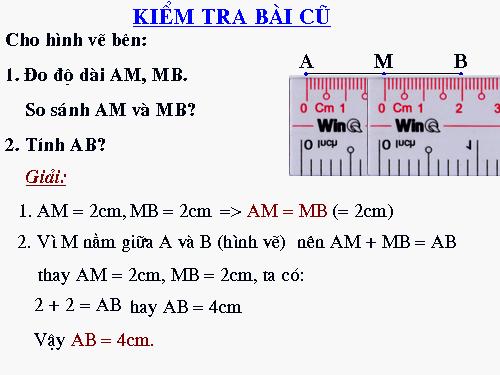 Chương I. §10. Trung điểm của đoạn thẳng