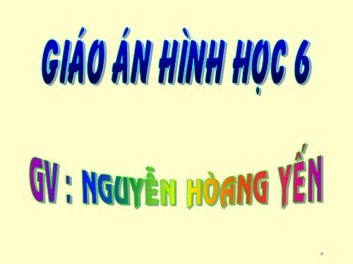 Chương I. §6. Đoạn thẳng