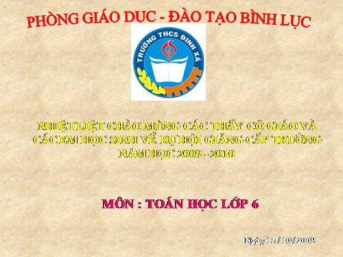 Chương I. §7. Độ dài đoạn thẳng