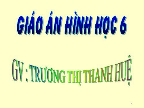 Chương I. §6. Đoạn thẳng
