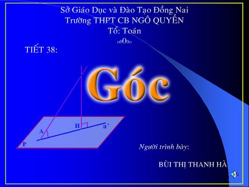 Chương II. §2. Góc