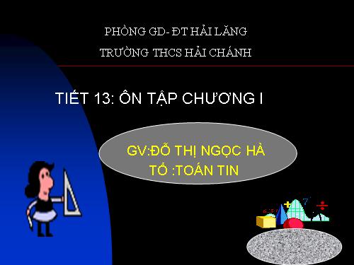 Ôn tập Chương I. Đoạn thẳng