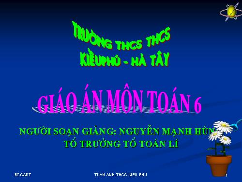 Chương I. §10. Trung điểm của đoạn thẳng