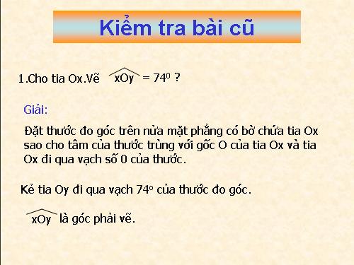 Chương II. §6. Tia phân giác của góc