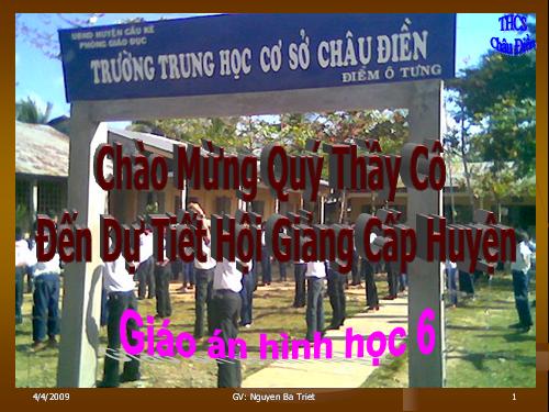 Chương I. §10. Trung điểm của đoạn thẳng