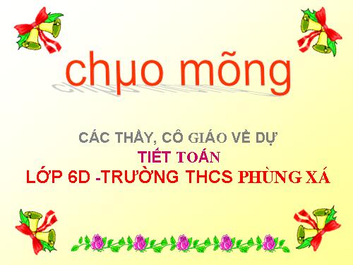 Chương II. §6. Tia phân giác của góc