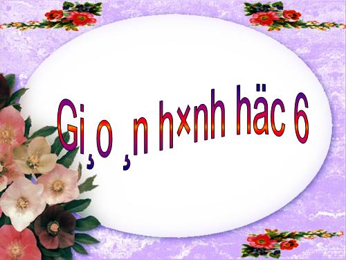 Chương II. §6. Tia phân giác của góc