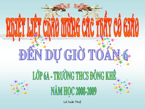 Chương II. §5. Vẽ góc cho biết số đo