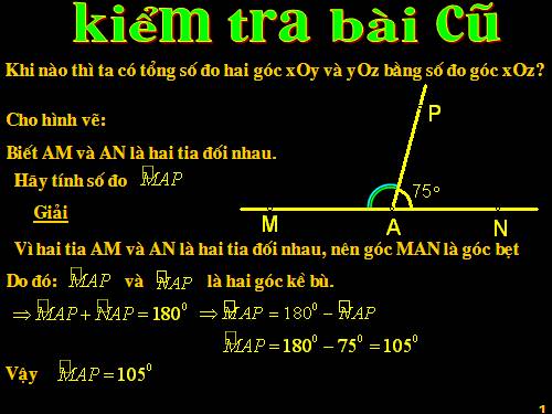 Chương II. §5. Vẽ góc cho biết số đo