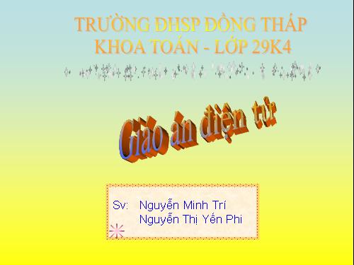 Chương II. §9. Tam giác