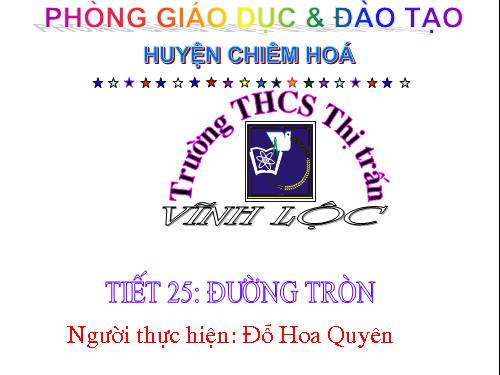 Chương II. §8. Đường tròn