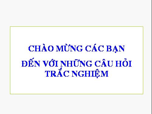 câu hỏi trắc nghiệm Toán 6 Học kí I