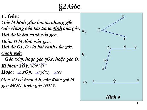 Chương II. §2. Góc