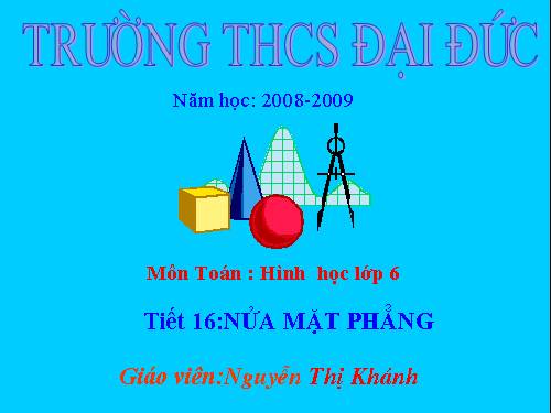 Chương II. §1. Nửa mặt phẳng